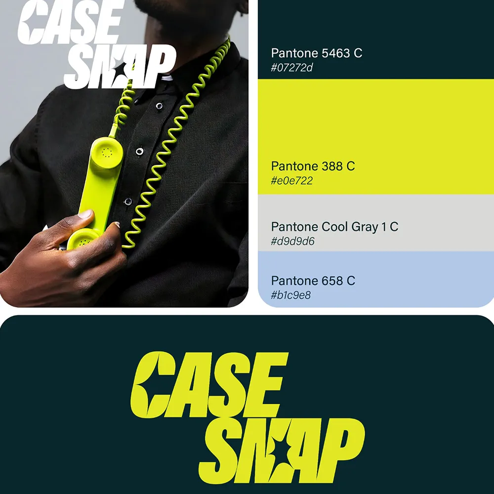 CaseSnap — 品牌识别与色彩系统