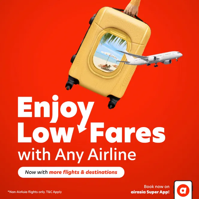 airasia Super App — 社媒广告——Enjoy Low Fares
