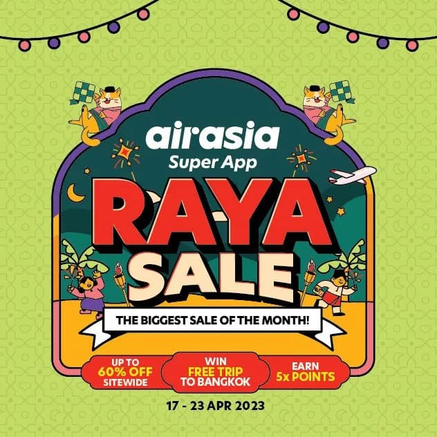 airasia Super App — 开斋节大促 Campaign 视觉