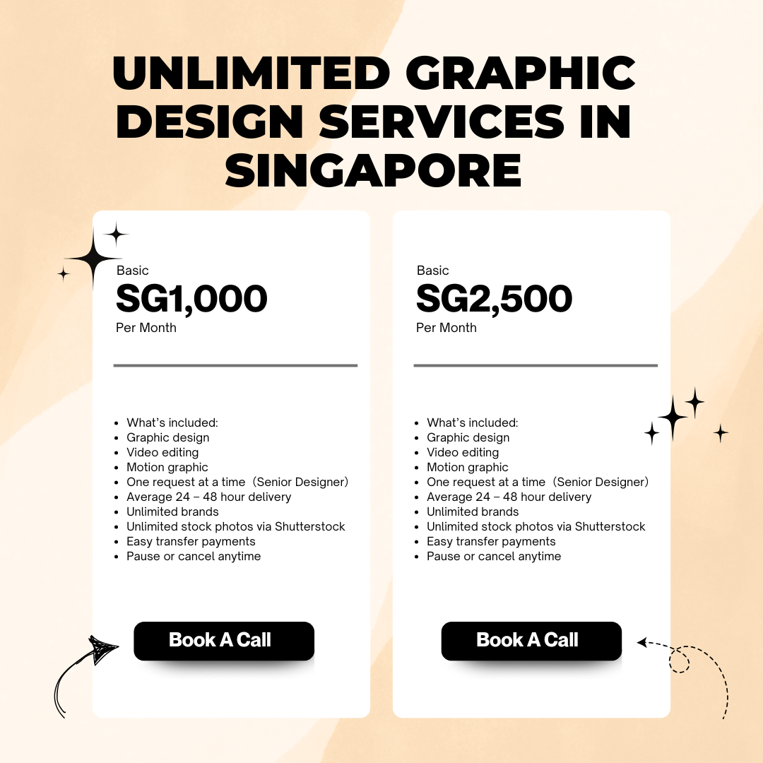 UNLIMITED GRAPHIC DESIGN SERVICES IN SINGAPORE SG